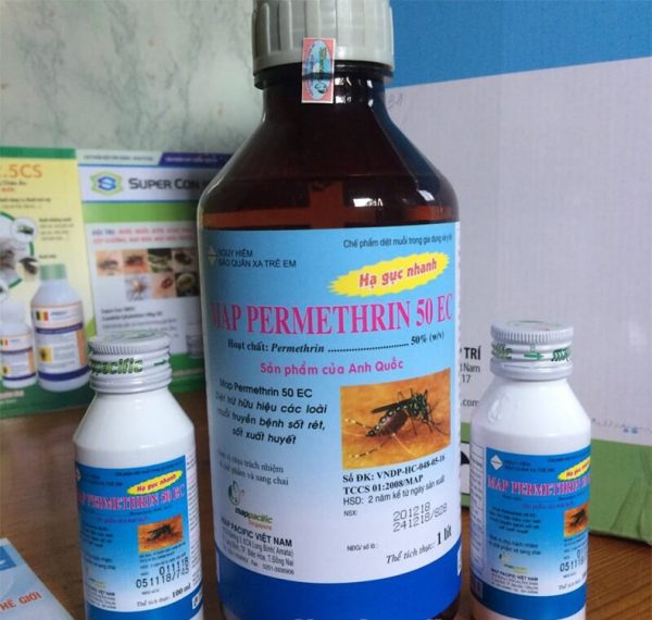 Thuốc diệt muỗi Permethrin 50EC-ba